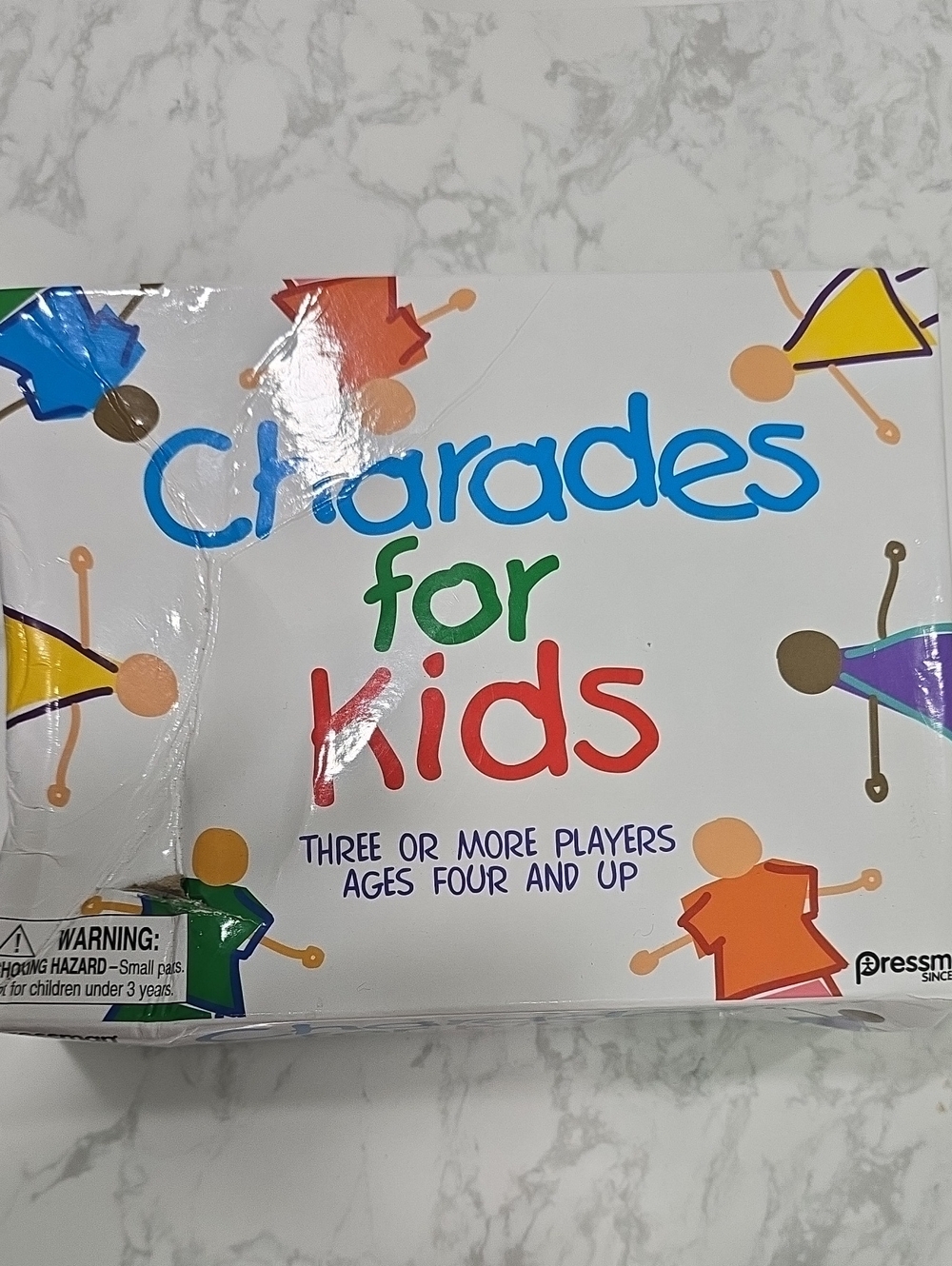 Charades for Kids - Colorful Family Party Game Ages 4 and up